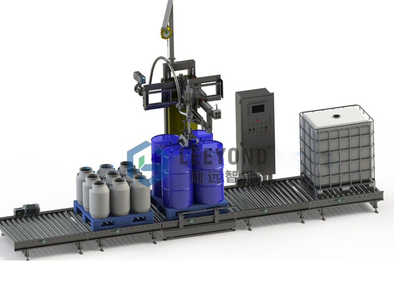 200L IBC桶共用型XY轴移动灌装机